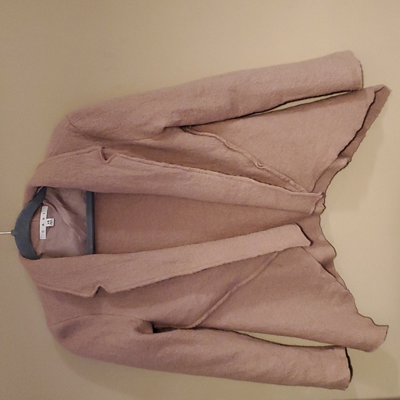 CABI #528 Rosewater Boiled Wool Valentina Jacket Size XS - Picture 4 of 9